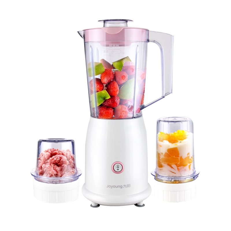 九阳(Joyoung) 料理机JYL-C012一机多用榨汁机 三杯三刀 婴儿辅食 食品级材质 果汁机 绞肉机 2档料理机