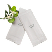 一次性卫生湿巾定制广告湿纸巾订制logo外卖餐饮酒店单片独立包装 190*180MM 2500片