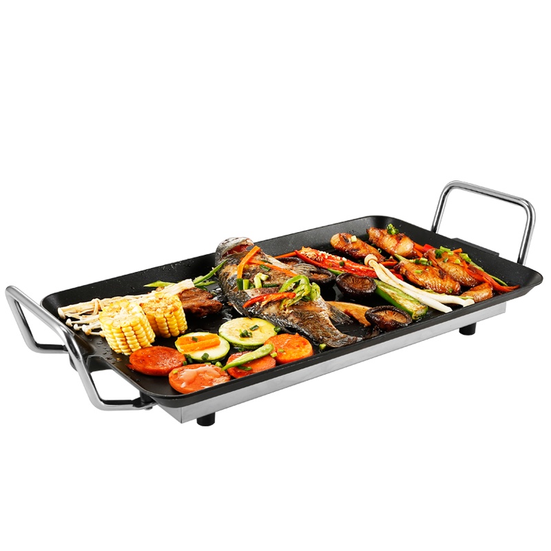 荣事达(Royalstar)韩式电烧烤盘RS-KP156大号电烤炉无烟烧烤炉家用电烤盘韩式铁板烧烤肉机锅烤鱼