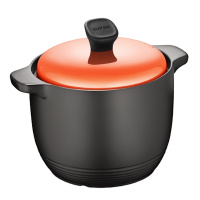 苏泊尔(SUPOR)TB60G1陶瓷煲砂锅煲汤炖粥锅直径22cm石锅燃气灶焖烧砂锅明火适用6L升炖锅