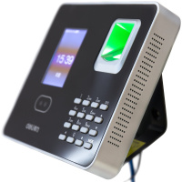 得力(deli)3969 高级人脸+指纹考勤机 双考勤模式 支持局域网 考勤机