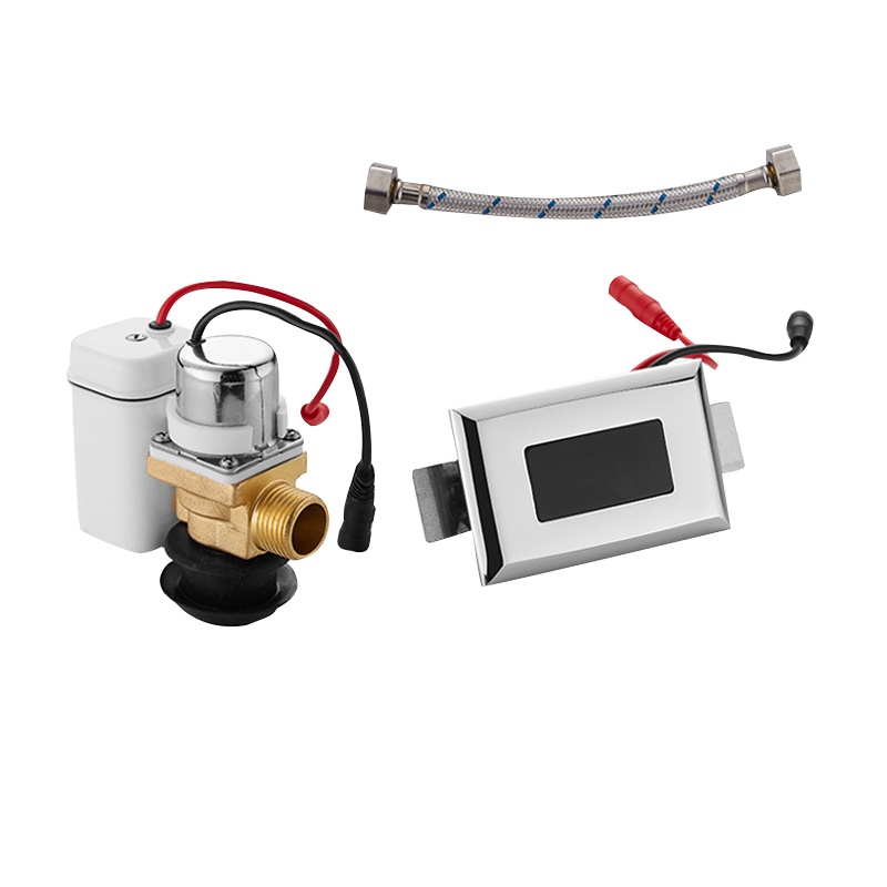 智能小便池 感应器配件全自动一体化小便斗厕所尿兜冲水器电磁阀6V