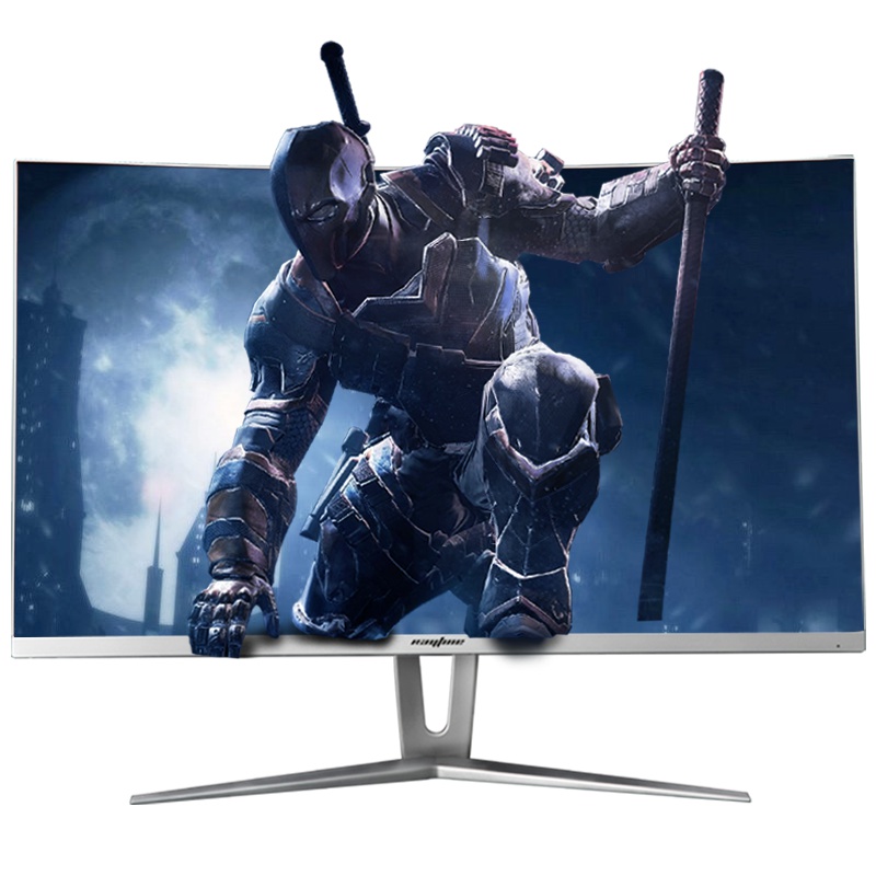 雷霆世纪显示器27英寸/1080P/1800R曲面/144Hz/三星原装VA屏/DP+HDMI+DVI/OSD摇杆/耳机接口/快拆底座