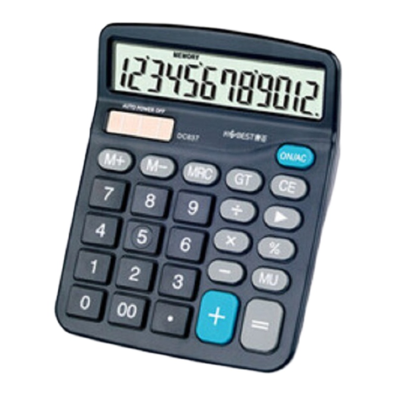 康百 DC837计算机 12位数显示 计算器