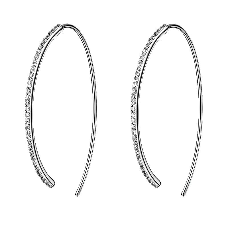 佰色传情(BRIR)时尚925银耳钉银耳环