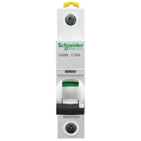 施耐德电气（Schneider Electric）断路器 A9系列 IC65N 1P断路器小型空气开关 1P 20A