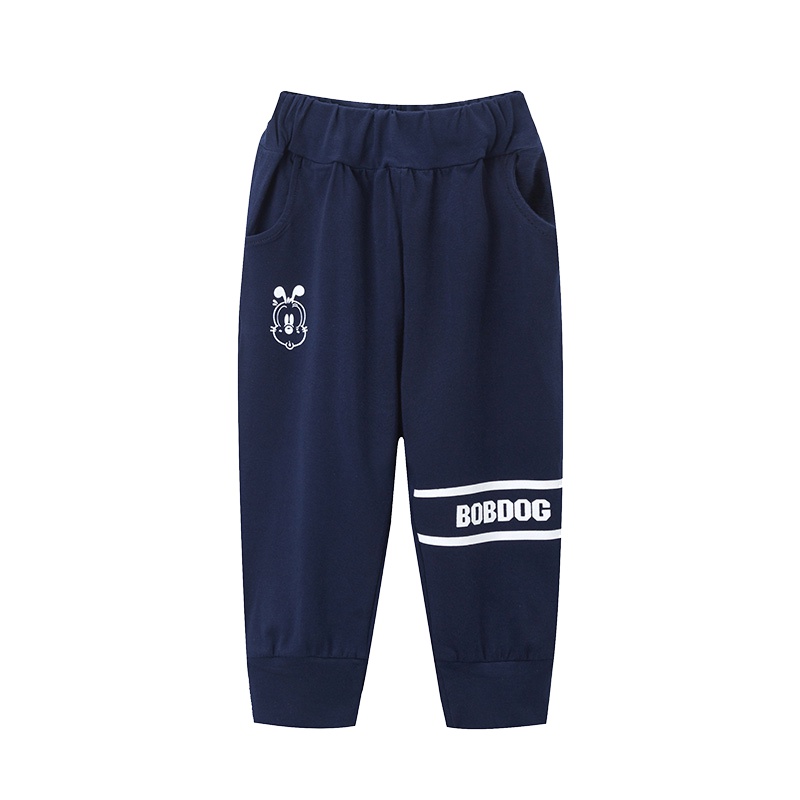 巴布豆/Bobdog童装 19款童装夏季纯棉男童儿童短裤七分裤911K23095