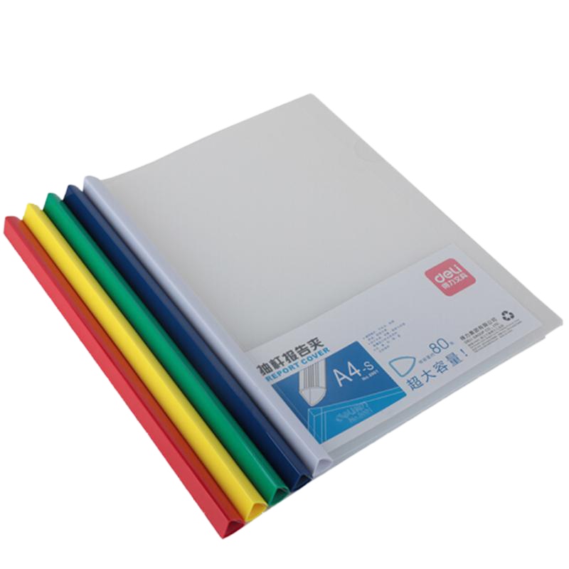 得力5901抽杆夹(混)(5只/包)