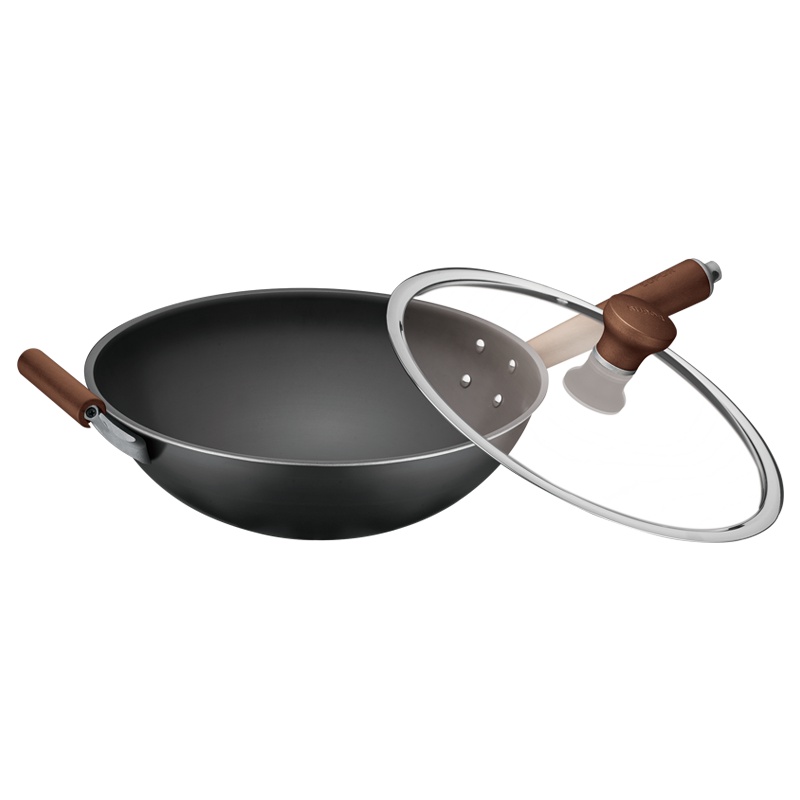 苏泊尔(SUPOR) 芯铁炒锅真不锈炒菜锅铁锅家用无涂层锅具明火燃气灶适用 32CM CC32AA3