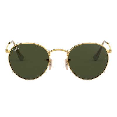 RayBan雷朋太阳镜男女复古圆形经典G15镜片潮流墨镜0RB3447