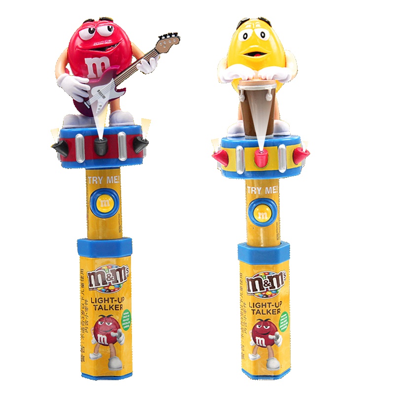 M&M’s 进口 mm豆 糖果巧克力豆 儿童玩具 声光舞台 内含26gmm巧克力豆