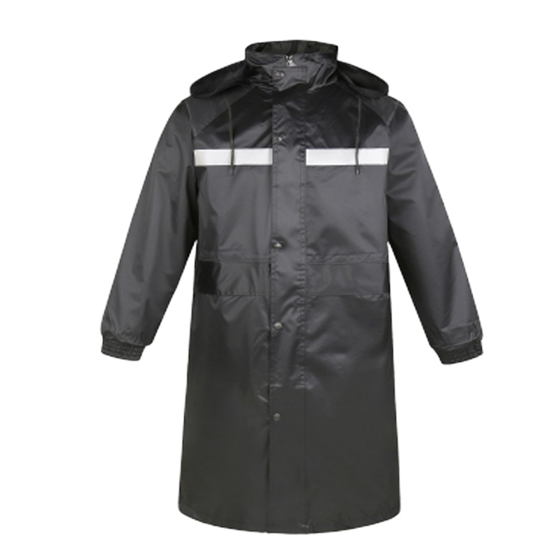 保安连体防水雨衣反光雨衣长款户外连体长款雨衣