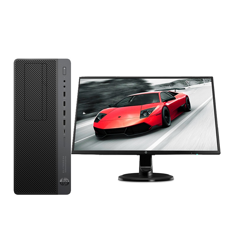 惠普(HP)288 G3商用台式机 20.7寸 (I5-7500 8G 1T DVDRW Win10)
