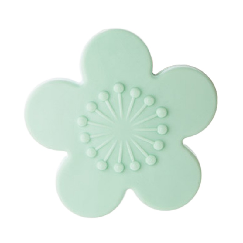 家柏饰(CORATED)把手静音防撞垫 粘贴式防碰垫防护垫 花朵造型墙面防撞贴防震垫