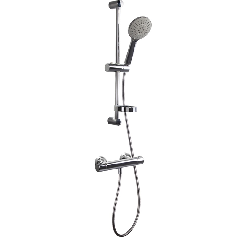 九牧(JOMOO)卫浴可升降淋浴花洒套装蓬喷头恒温花洒冷热淋浴器套装25034