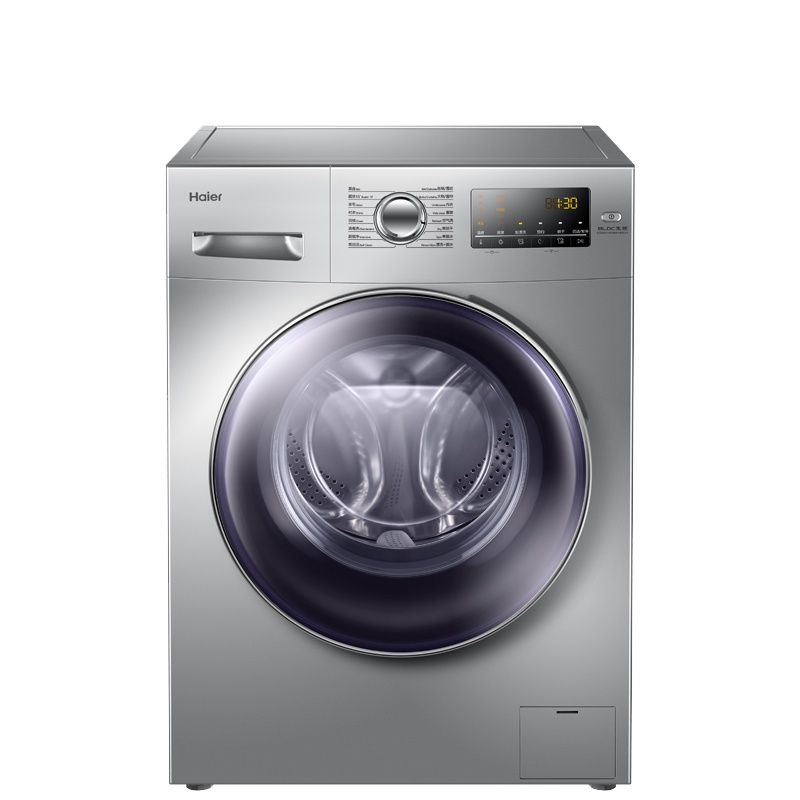 海尔（Haier）EG8014HB919SU1 8KG/公斤 变频 全自动 洗衣机洗干一体机 超薄滚筒洗衣机滚筒