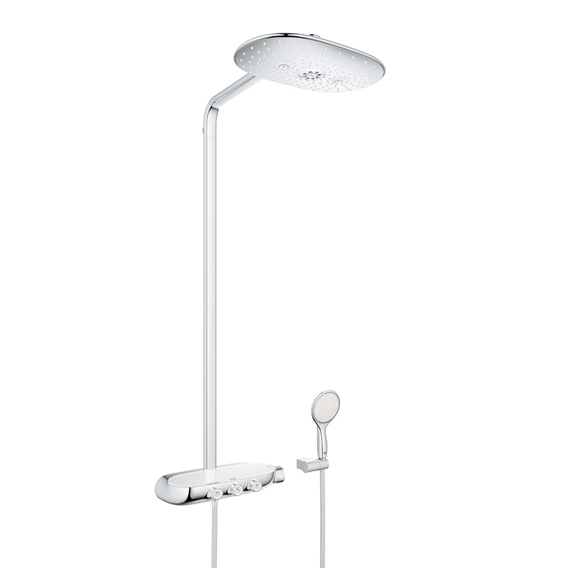 德国-高仪(GROHE)361MM高仪SMC智能安全冷触淋浴系统恒温龙头花洒套装