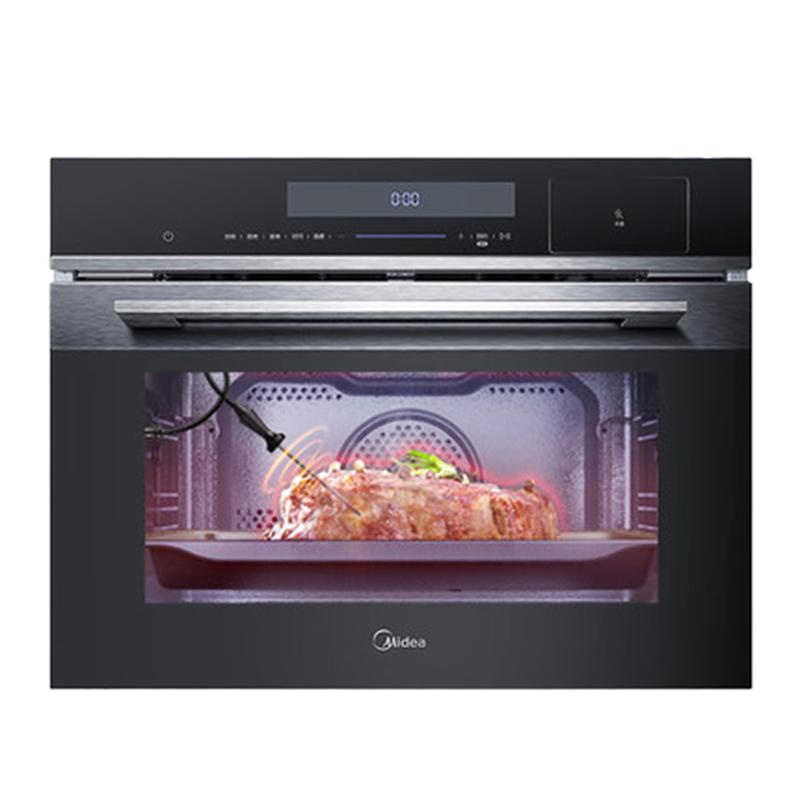 美的(Midea)嵌入式蒸烤箱一体机 TQN50EQL-TS 家用 50L大容量 蒸箱烤箱二合一G50 家电