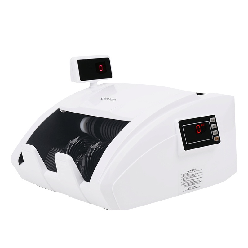 得力deli3927S点钞机验钞机小型C类全智能双屏点钞机零整混点全新免升级支持2019新币