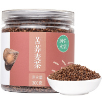 润弘永堂 黑苦荞茶300g/罐 全胚芽全颗粒