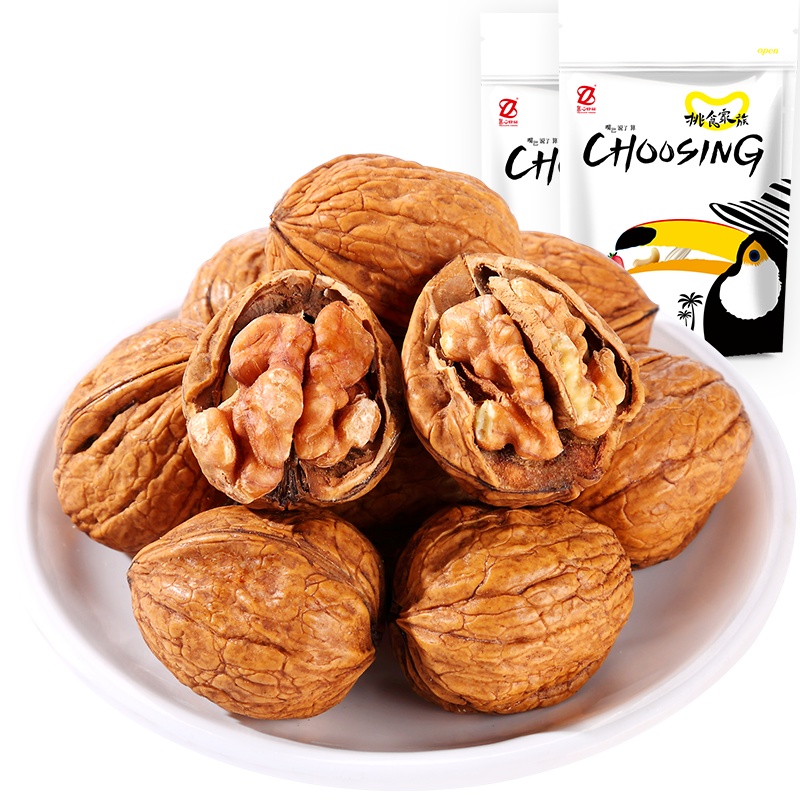 [真心 纸皮核桃135g*2] 新疆一级薄壳纸皮新鲜孕妇专用大核桃仁