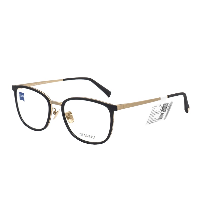 蔡司(ZEISS)光学近视眼镜架 男女款钛板材商务休闲眼镜框全框ZS-85016 54mm