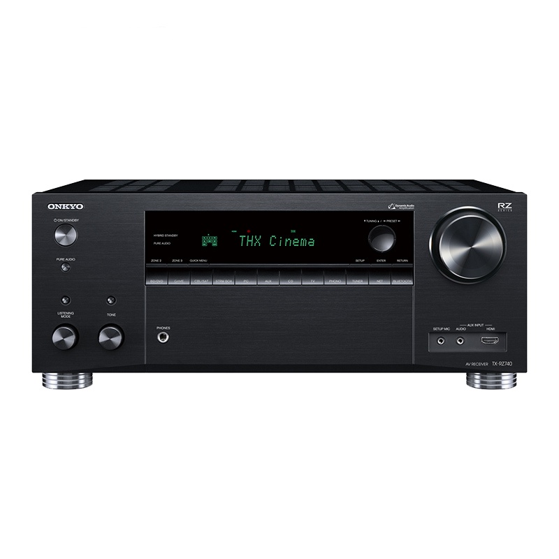 Onkyo/安桥TX-RZ740家用9.2声道杜比THX全景声蓝牙进口影院功放机