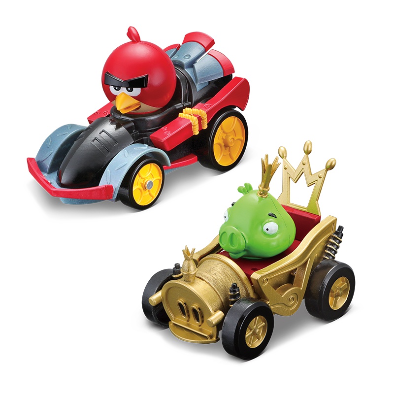 美驰图正版愤怒的小鸟儿童玩具车音乐感应趣味小汽车大电影同款礼物送礼