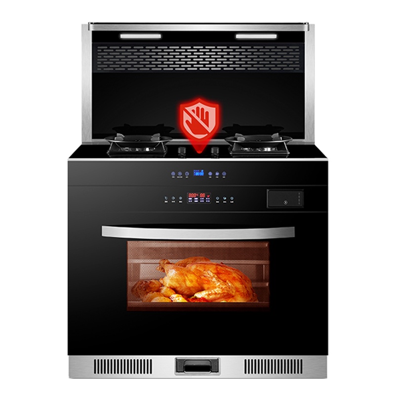 荣飞(Rongfei)Y4集成灶一体灶家用蒸箱下排式侧吸油烟机环保灶(天然气)