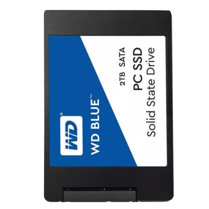 西部数据(WD)Blue系列-3D进阶高速读写版 蓝盘SATA3.0 笔记本台式机SSD 固态硬盘 蓝盘 2TB