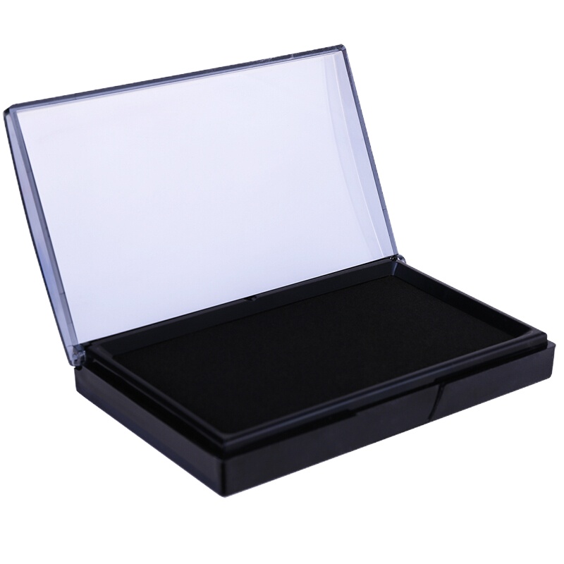 得力9864快干印台(黑)(只)