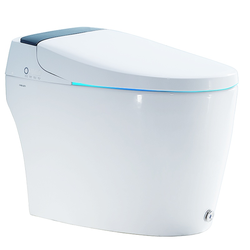 法恩莎一体式智能马桶无水箱全自动除臭烘干脚踢式F11家用坐便器