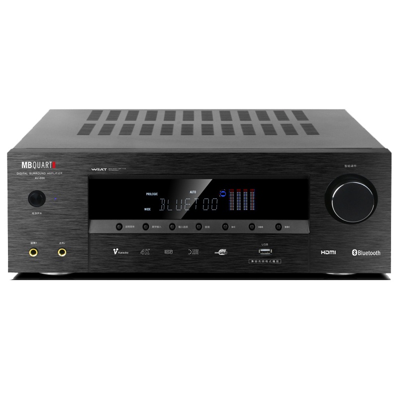 MBQUART德国歌徳功放机5.1家用大功率专业蓝牙HIFI发烧重低音