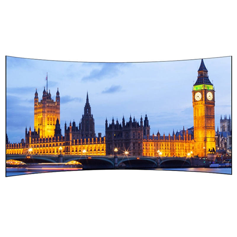 经科JK弧形画框投影幕布窄边框N4-FL/CW1正投软幕133寸16:10_DSV00