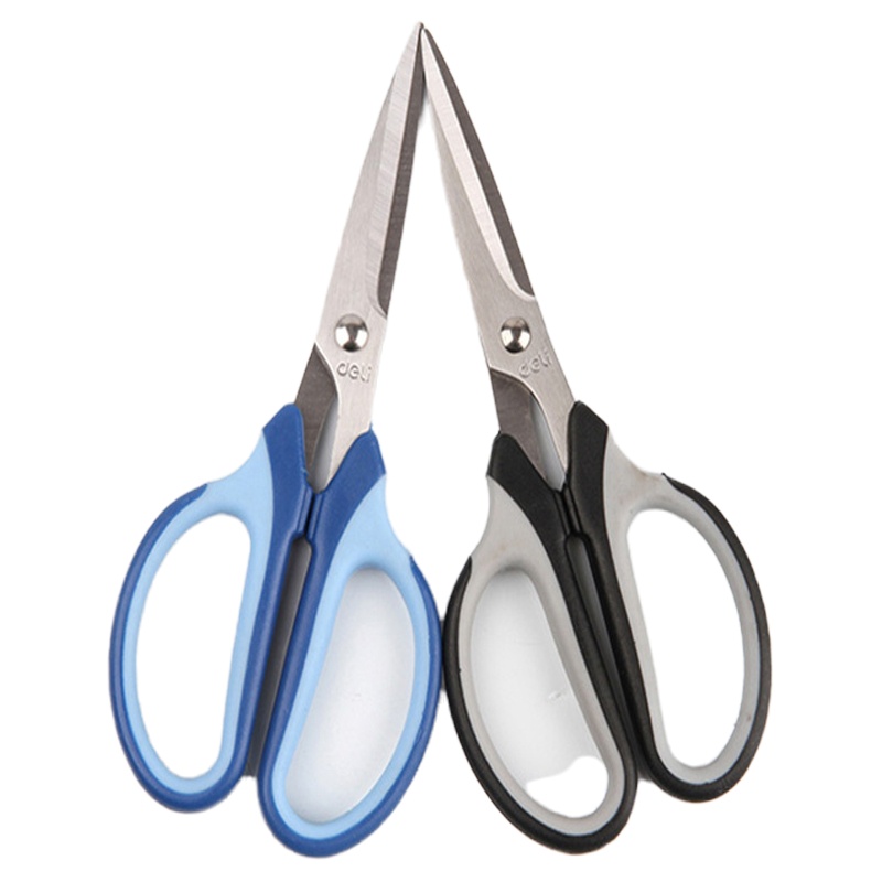 得力(deli)6018 剪刀 美工剪 办公用品剪子 5把装 S