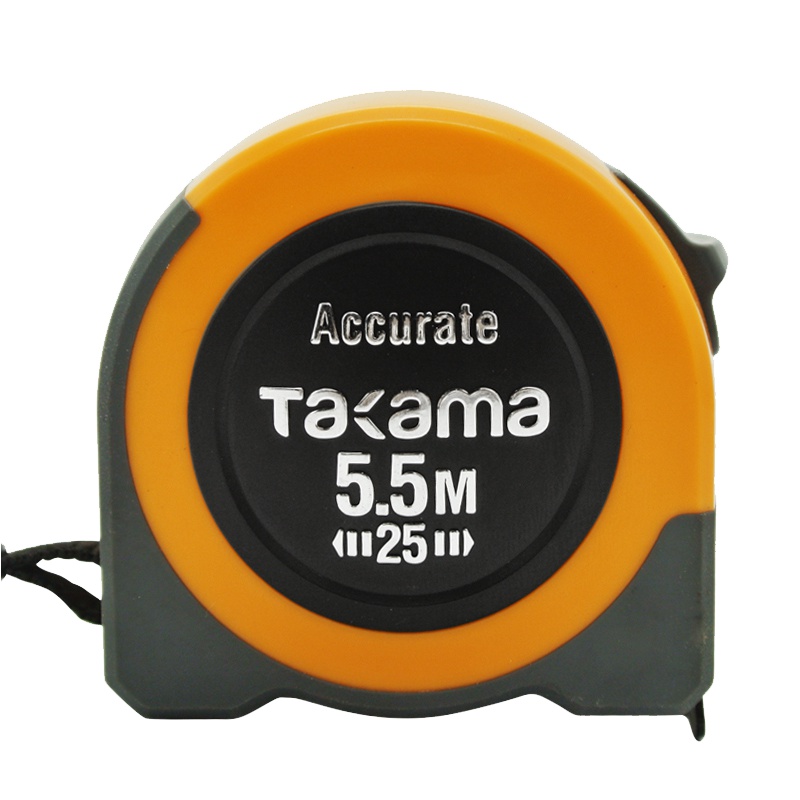 takama(高松)202055 5.5M一级精度公制钢卷尺伸缩双色尺木工尺测量工具