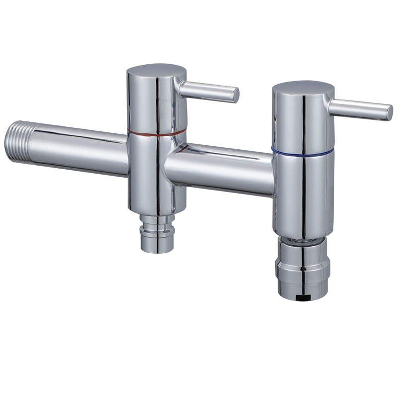 波轮滚筒洗衣机用双保险自动止水龙头铜 防脱洗衣机龙头