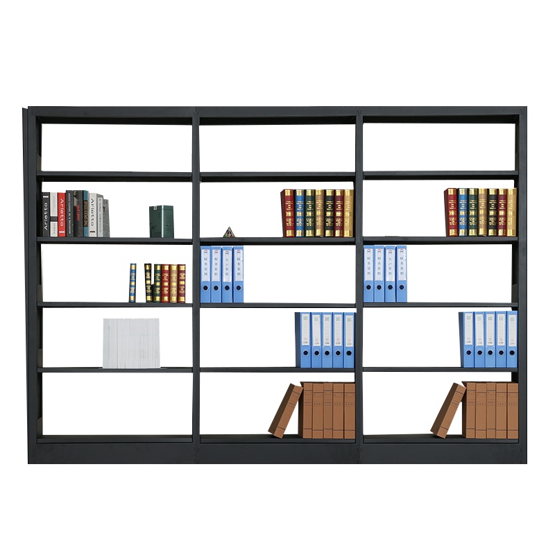 鑫虎威 钢制多层书架学校图书馆阅览室资料架展示架单面书架书柜置物架