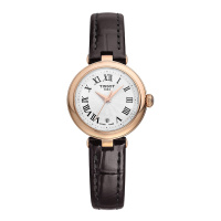 [618预售][2021新品]天梭(TISSOT)瑞士手表 嘉丽系列皮带女士石英表T126.010.36.013.00