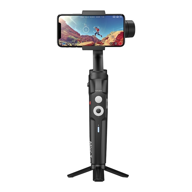 手持云台稳定器 vlog视频直播三轴防抖 手机折叠稳定器(含三脚架)[CWFD]