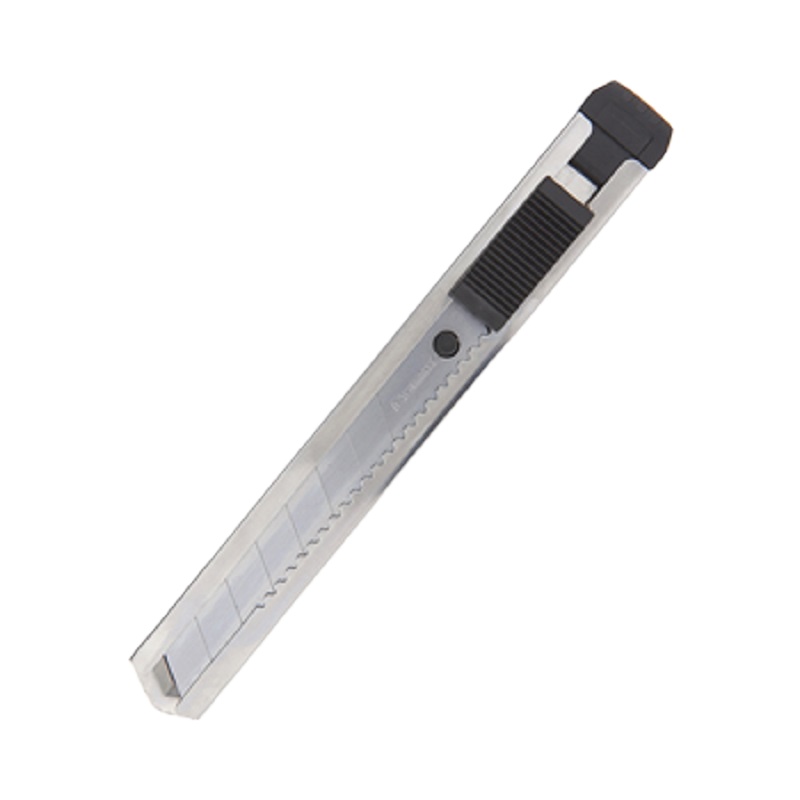 齐心(COMIX)大号金属刀身美工刀 18mm壁纸刀 办公文具B2810 单把价格