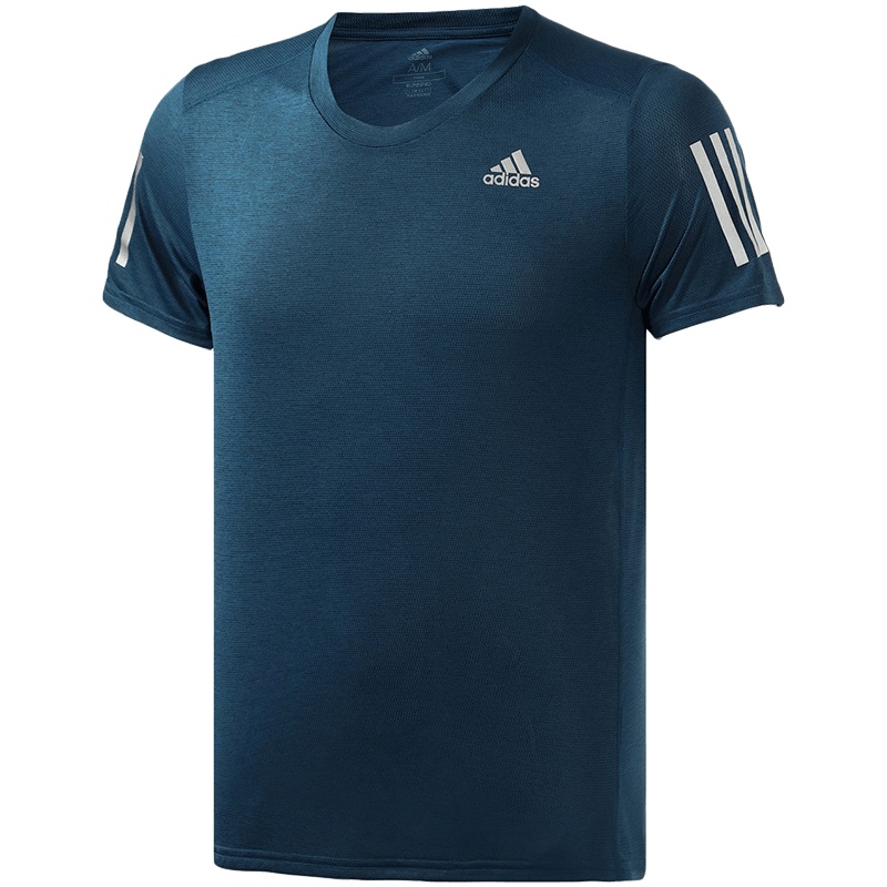 【自营】阿迪达斯男服装短袖T恤跑透气健身训练步服装DX1997