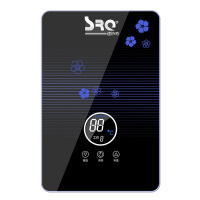 速热奇/SRQ-9011家用即热式电热水器 微电脑式按键式恒温6500W 黑色