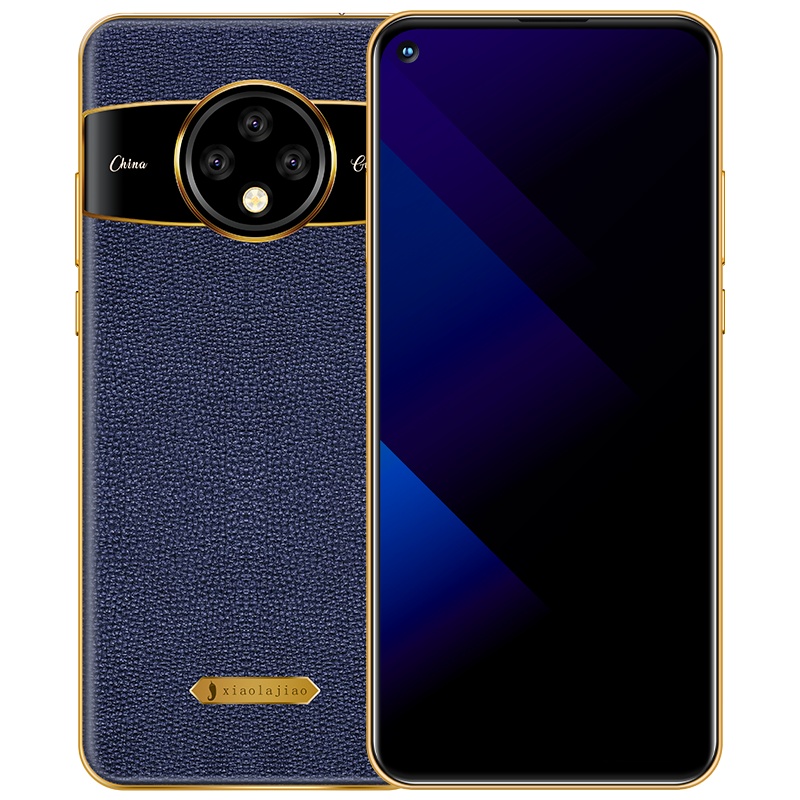 小辣椒DE10 轻奢商务手机 5000mAh电池 6.95英寸大屏 天蓝4GB+128GB