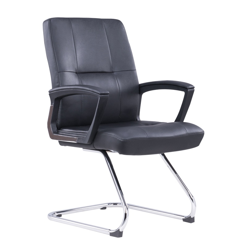 科朔 办公椅电脑椅西皮会议椅弓形椅皮椅办公椅KS-159CCH