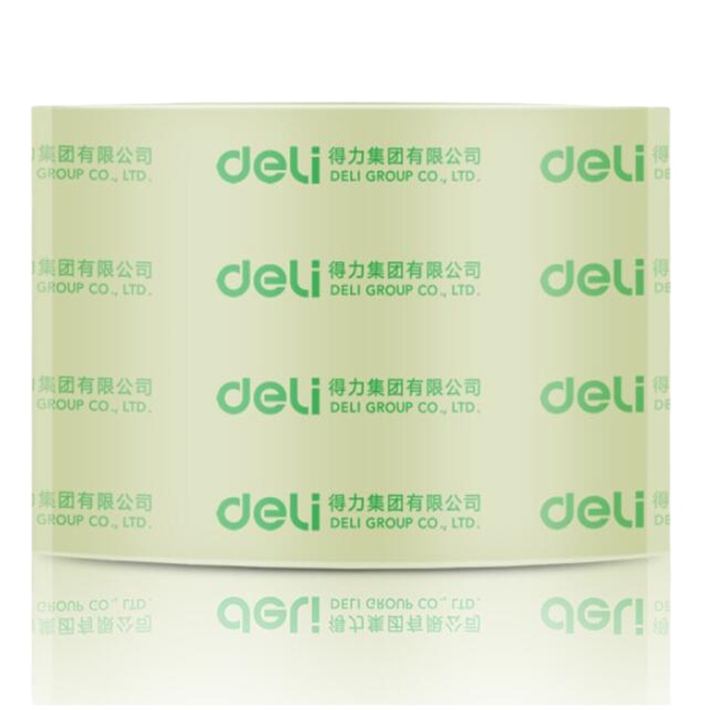 得力(deli)高品质高透明封箱胶带 60mm*40y*50um(36.6m/卷) 1卷装 30367