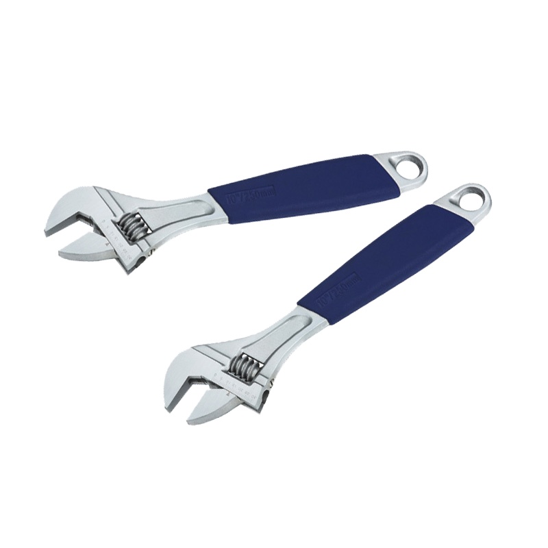 长城精工Cr-V豪华型橡塑套柄带刻度活扳手GWB-1153,150mm(6"),300331