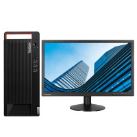 联想（Lenovo）M730t台式 23寸显示器（ I3-10100 8G 256G 集显 WIN10专业版 黑 五年保）