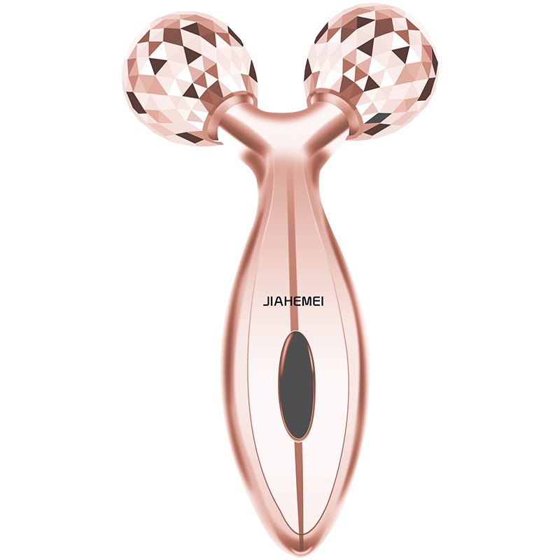 佳禾美瘦脸神器滚轮瘦脸仪脸部按摩器V脸美容仪器家用瘦脸贴HM-M14