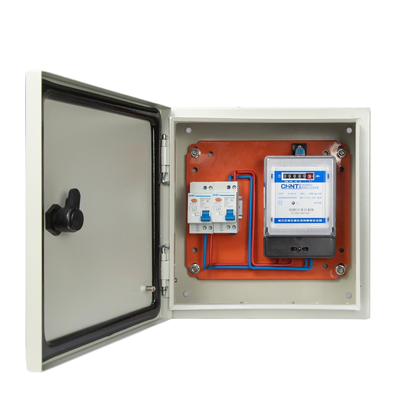 正泰基业箱 配电箱 电表箱动力箱控制箱 家用明装强电控制箱 室内动力箱 强电控制柜 25*20*14